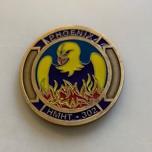 Phoenix HMH-302 Challenge Coin